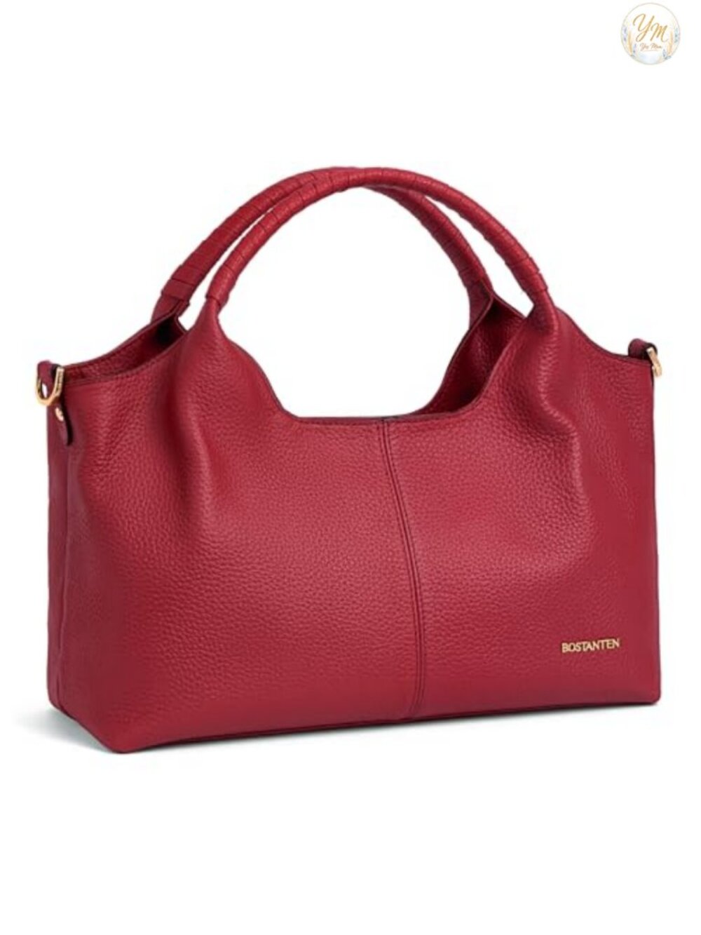 Genuine Leather Satchel Handbag Adjustable Strap Women's Purse